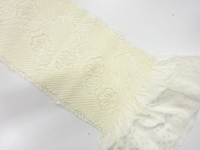 JAPANESE KIMONO / OBIAGE / SILK / SHIBORI
